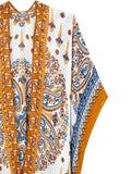 Boho Print Kimono Beach Cover Up