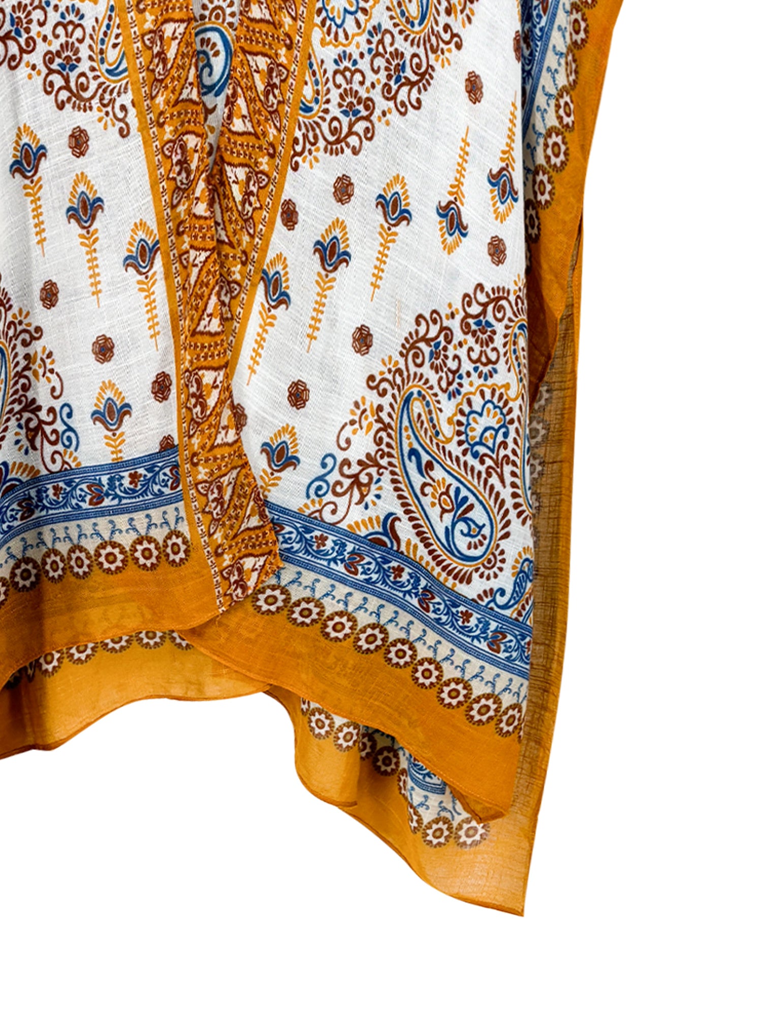 Boho Print Kimono Beach Cover Up