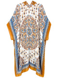 Boho Print Kimono Beach Cover Up