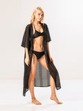 Moss Rose Lace Duster Cover Up