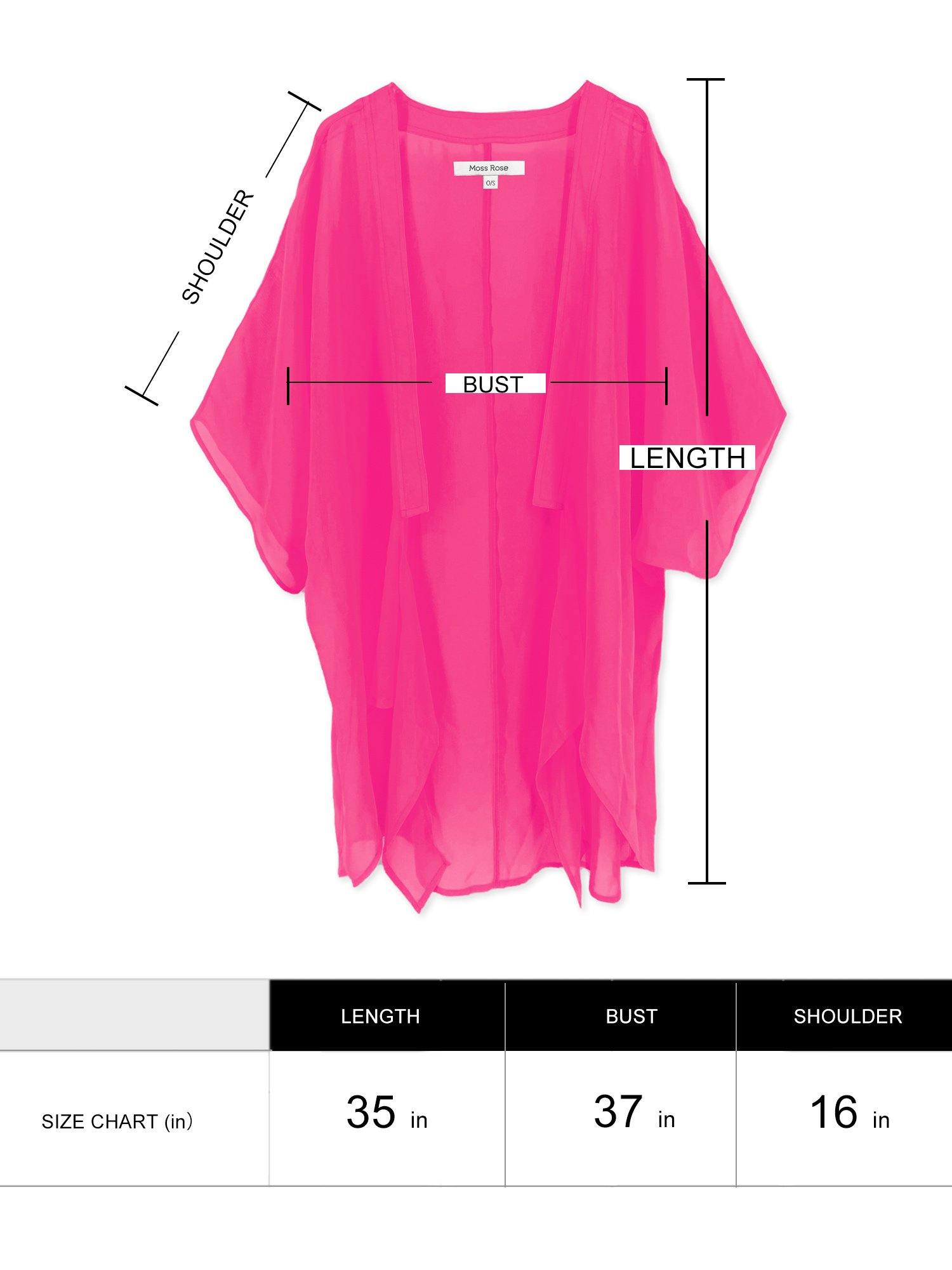 Moss Rose Solid Tie Front Kimono