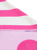 Moss Rose Quick Dry Beach Towel Pink Dots