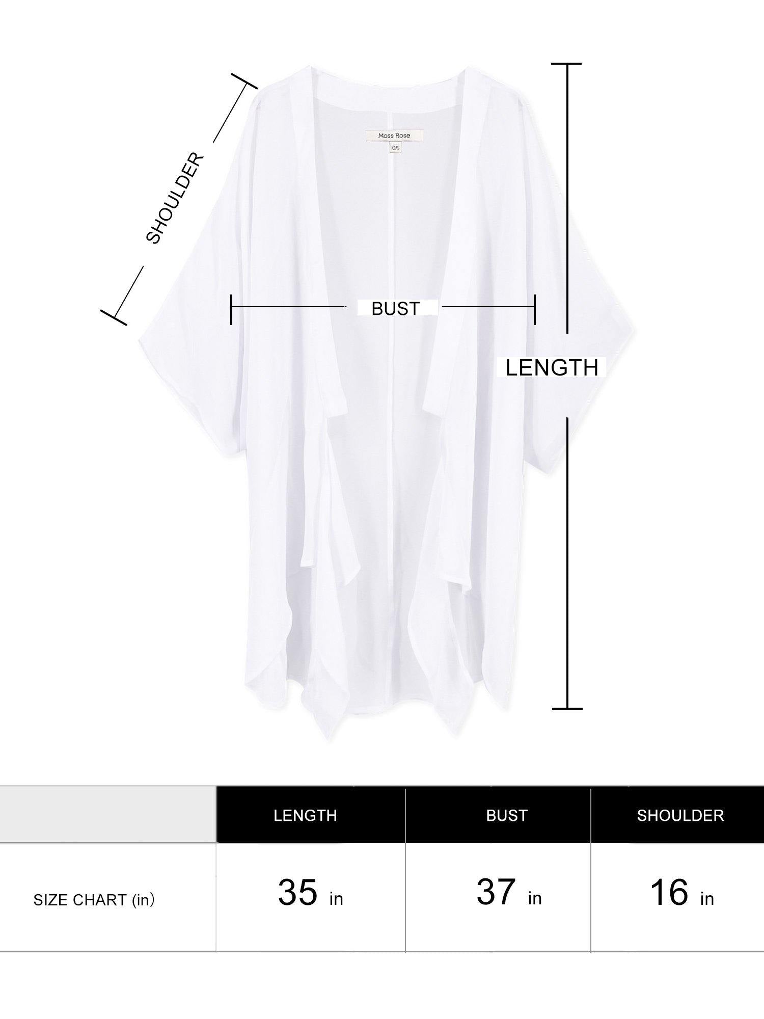 Moss Rose Solid Tie Front Kimono