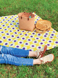 Recycled Picnic Blanket Daisy