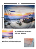 Moss Rose Recycled Poly Tapestry Beach