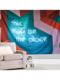 Moss Rose Recycled Poly Tapestry Slogan