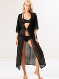 Kimono Duster Long Sleeve Beach Cover Up