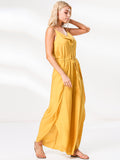 Side Slit Cover-Up Jumpsuit