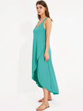 Strappy High-Low Dress