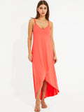 Strappy High-Low Dress
