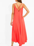 Strappy High-Low Dress