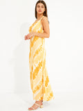 Sierra Tie-Dye Bias Slip Dress