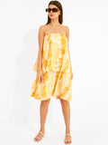 Sierra Tie-Dye Ruffled Dress