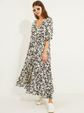 Floral Tiered Maxi Dress - Shopmossrose