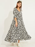 Floral Tiered Maxi Dress - Shopmossrose
