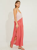 Blue Green Maxi Beach Cover Up