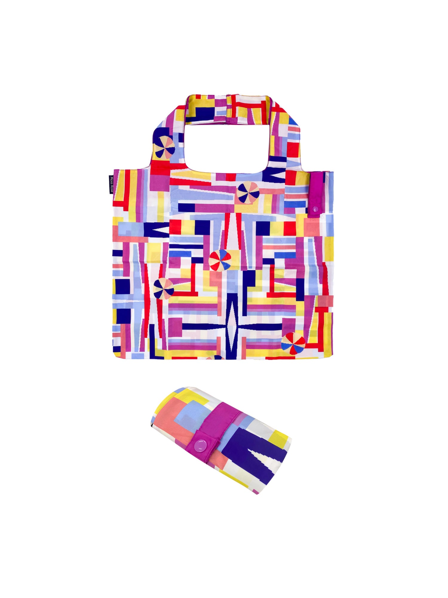 Moss Rose Recycled Poly Bag Joyful