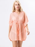 Moss Rose Lace Tunic Swim Cover Up