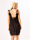 Tassel Tie Strap Kimono Swim Cover Up