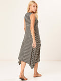 Stripe Midi Dress