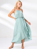 Waythefree Ruffle Wrap Maxi Dress
