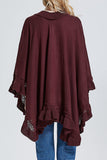 Ruffle Knit Wrap - Shopmossrose
