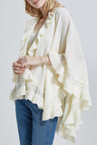 Ruffle Knit Wrap - Shopmossrose