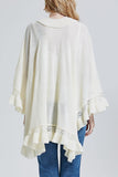 Ruffle Knit Wrap - Shopmossrose