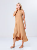 Moss Rose Leisure Ribbed Maxi Dress