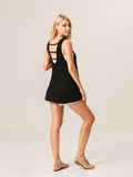 Moss Rose Long Cut Out Tank