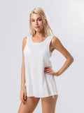 Moss Rose Long Cut Out Tank