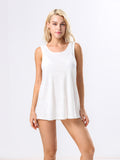 Moss Rose Long Cut Out Tank