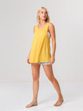 Moss Rose Long Cut Out Tank
