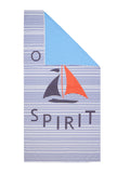 Reversible Quick Dry Beach Towel Ocean Spirit