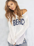 BEACH Pullover - Shopmossrose
