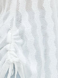 Drawstring Cover-Up Dress - Shopmossrose