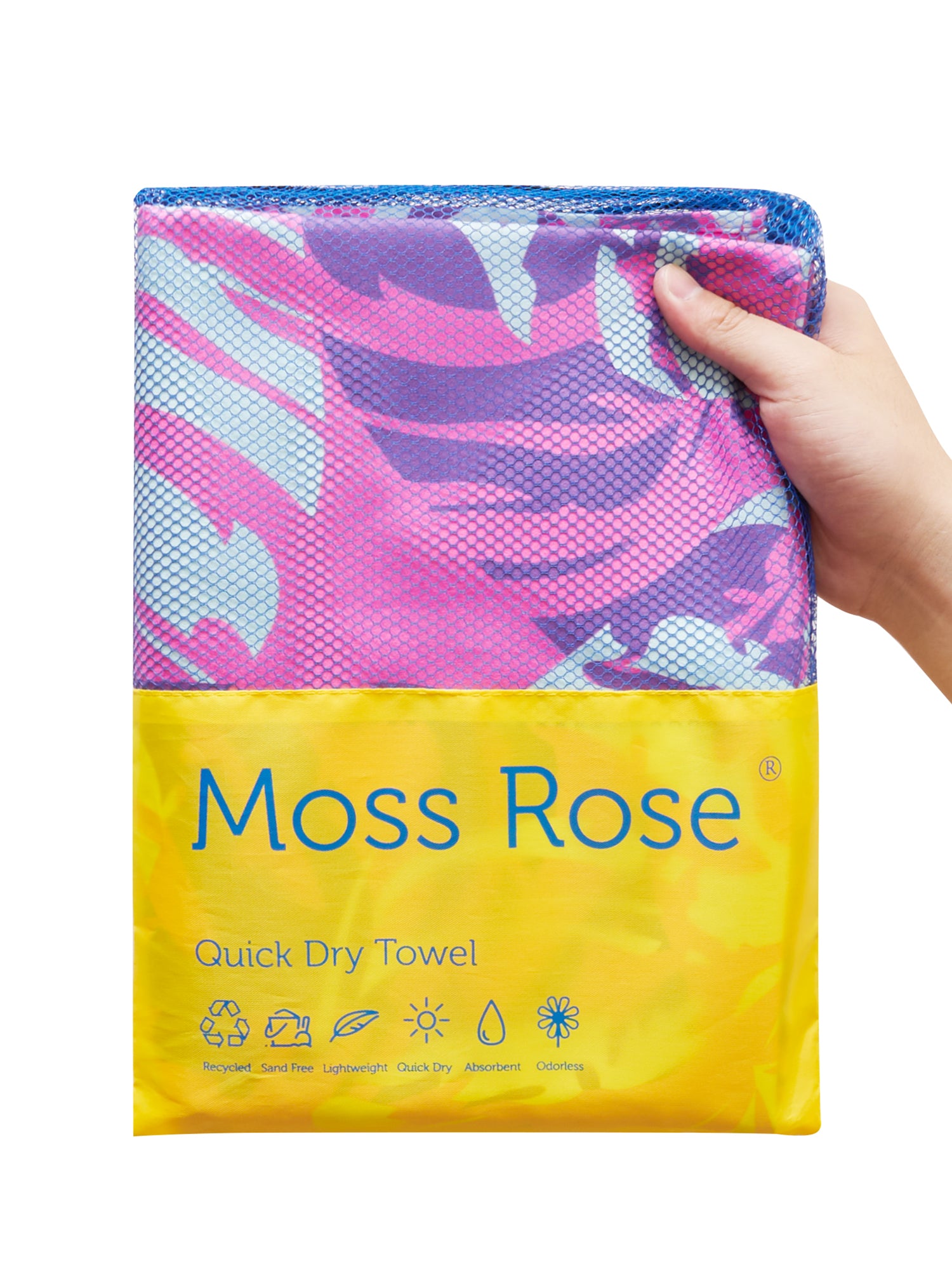 Reversible Quick Dry Beach Towel Tropical