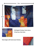 Moss Rose Recycled Poly Tapestry Art