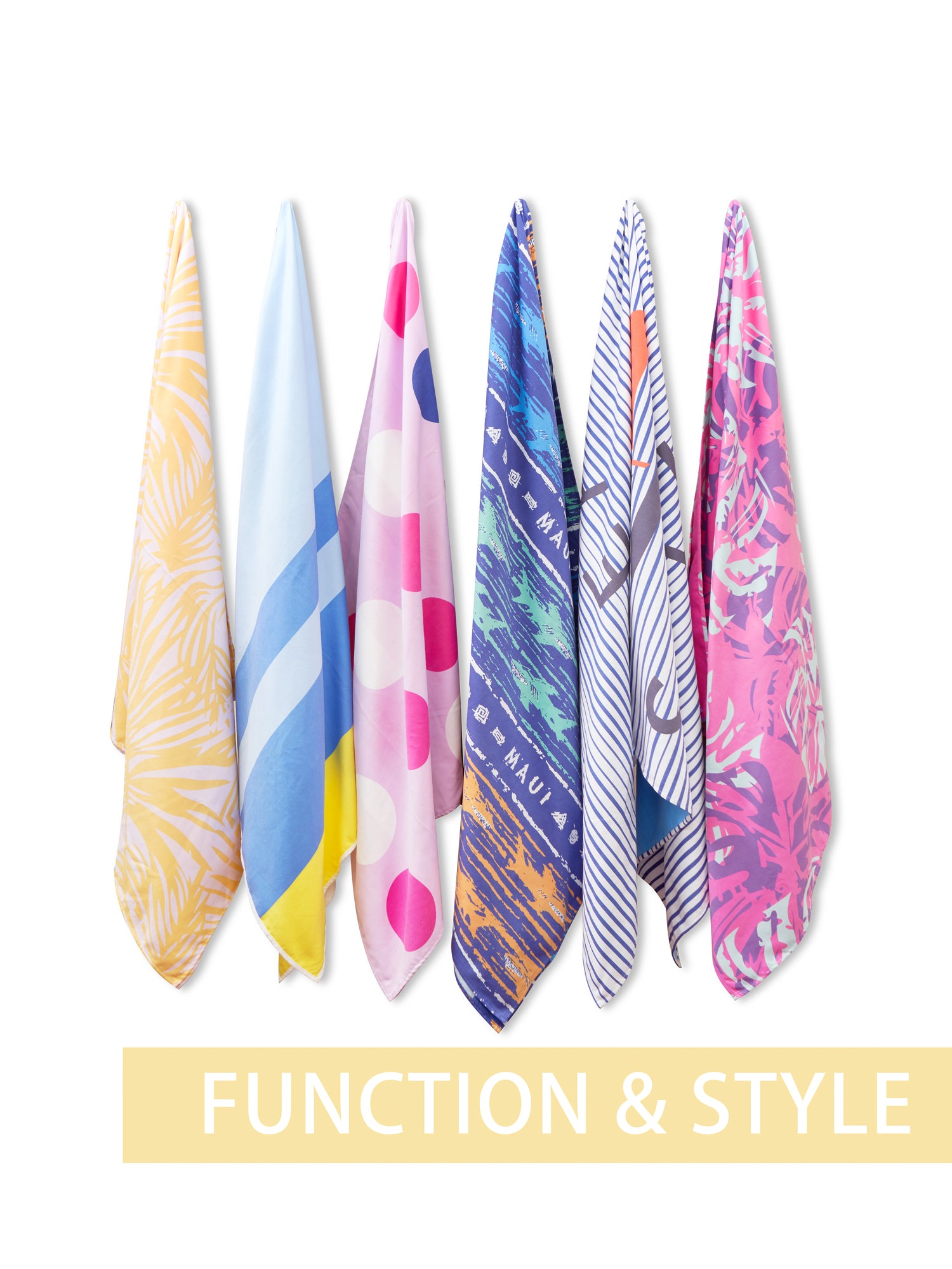 Reversible Quick Dry Beach Towel Tropical