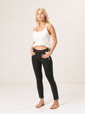 Moss Rose  Knot Straps Top