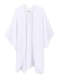 Moss Rose Solid Sheer Cover Up