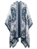 Moss Rose Green Paisley Kimono