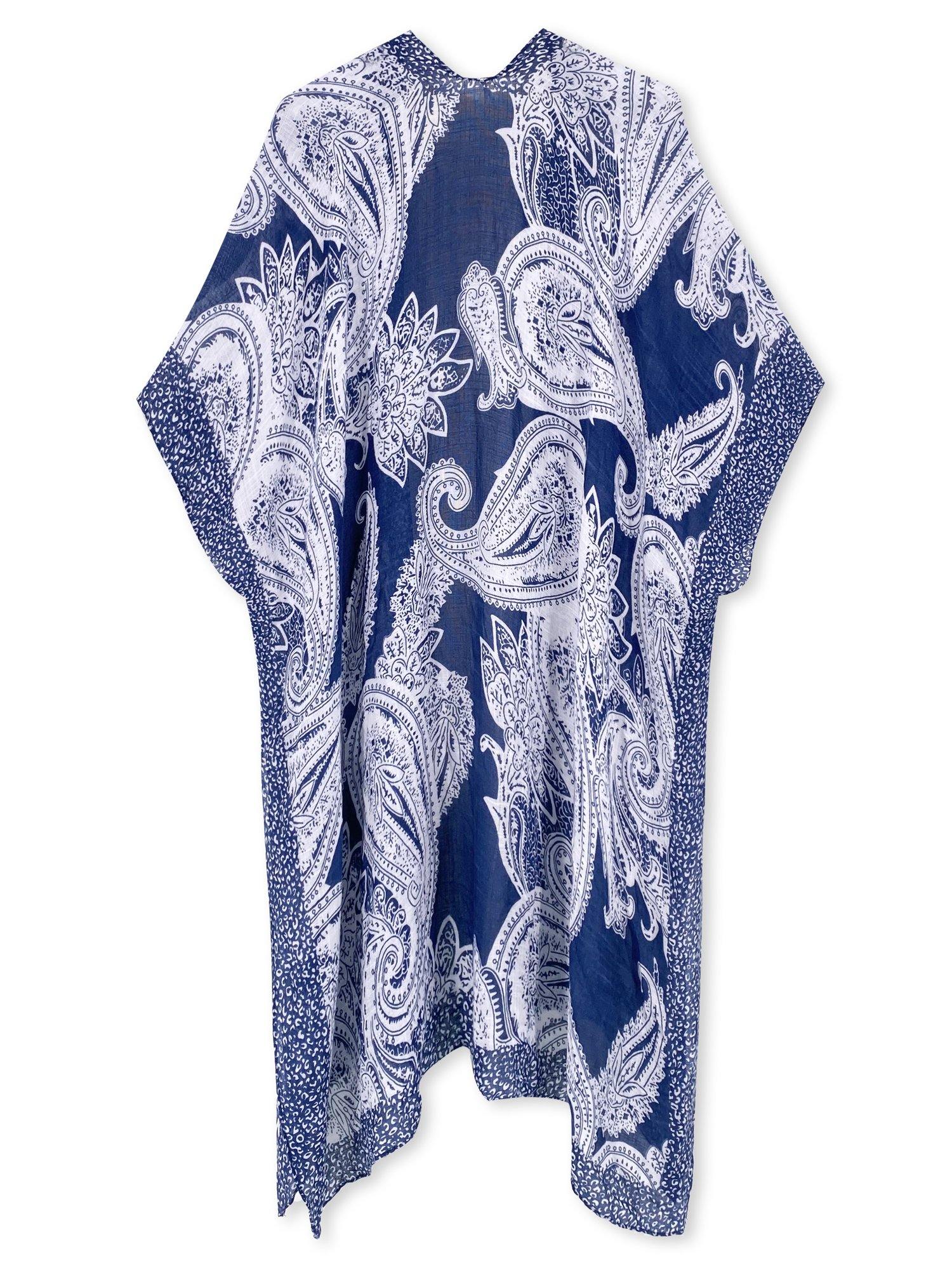Border Paisley Kimono - Shopmossrose