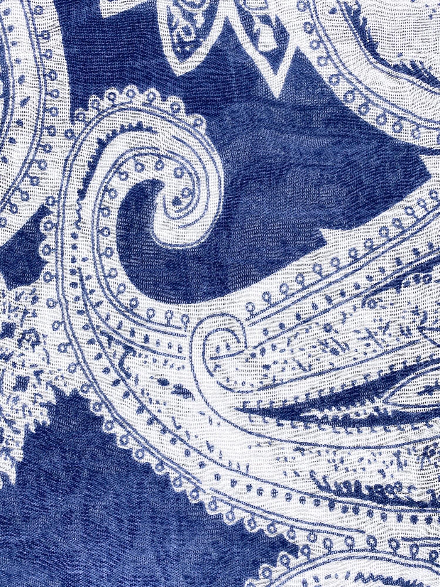 Border Paisley Kimono - Shopmossrose
