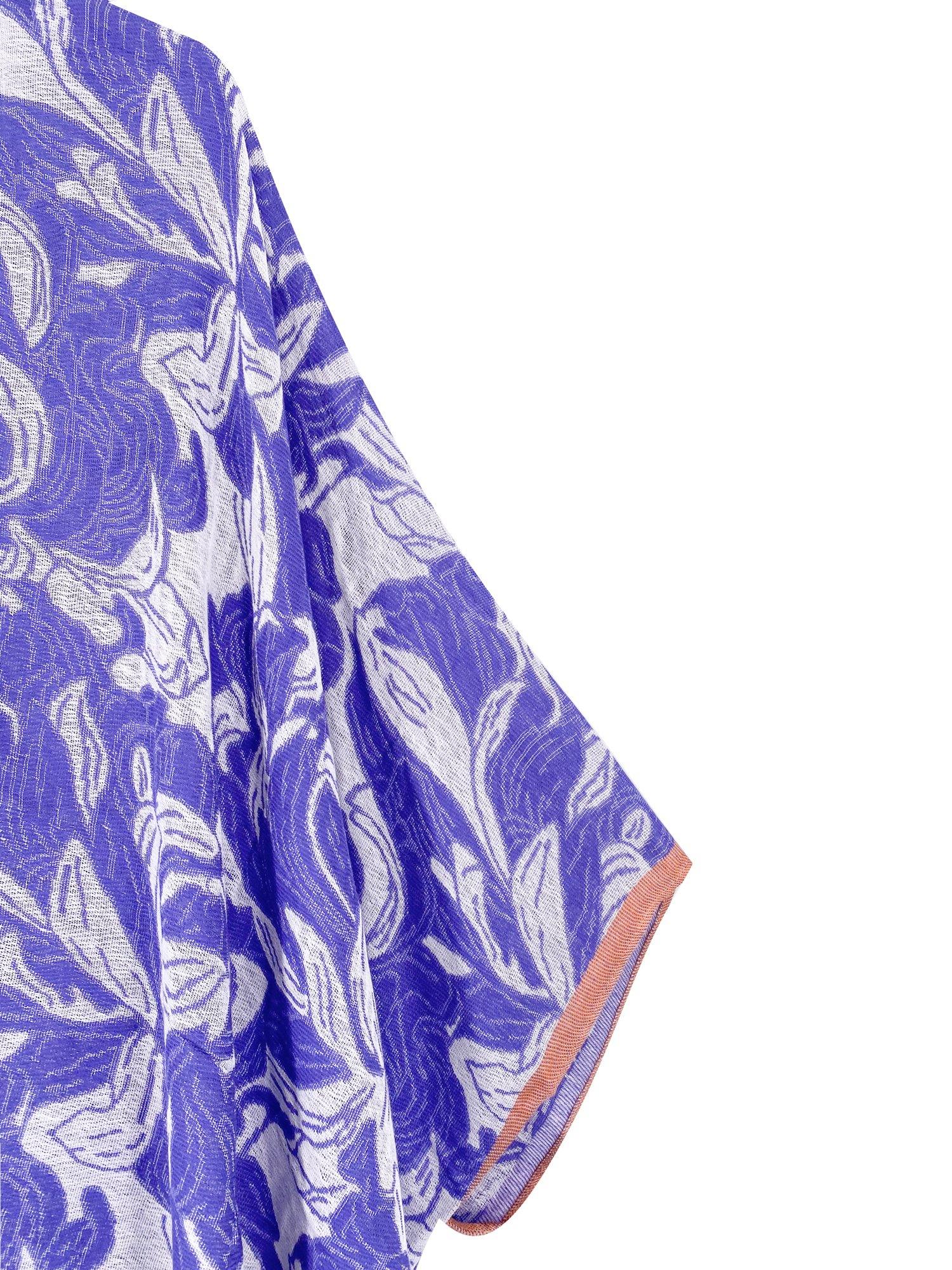 Floral Jacquard Shawl - Shopmossrose