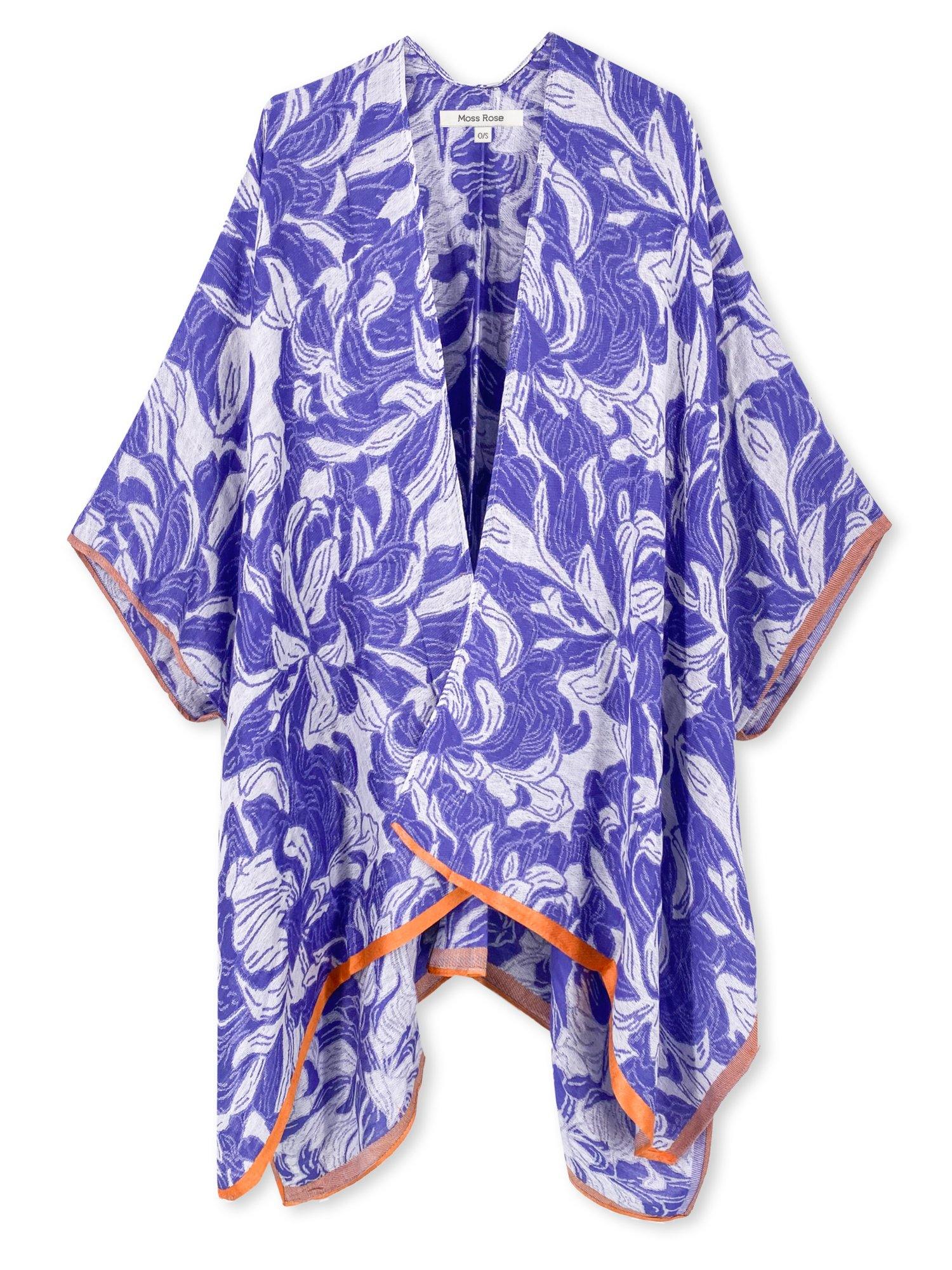 Floral Jacquard Shawl - Shopmossrose