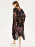 Fringed Kimono Beach Cover Up