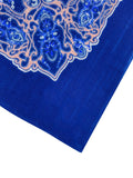 Adeline Blue Coral Print Kimono - Shopmossrose