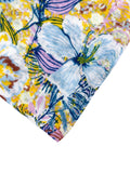 Blue Mixed Flowers Kimono - Shopmossrose