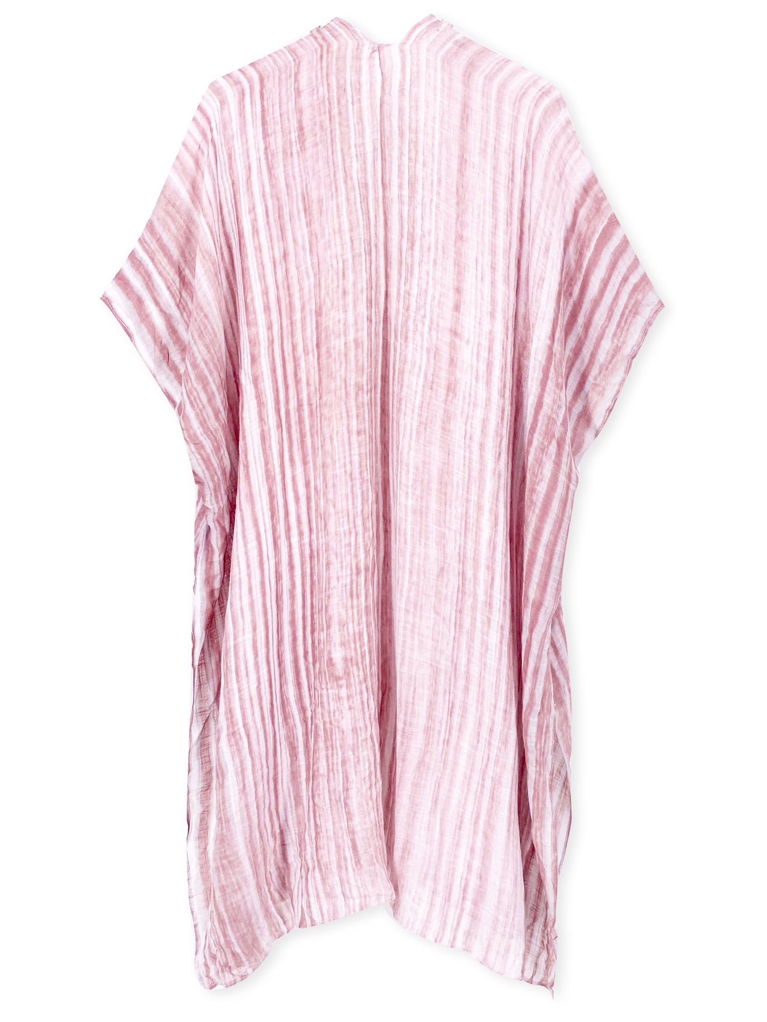 Maroon Stripe Kimono